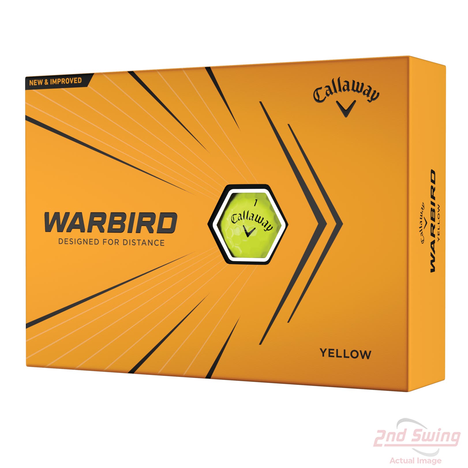 Callaway Warbird 21 Yellow Golf Balls 2nd Swing Golf